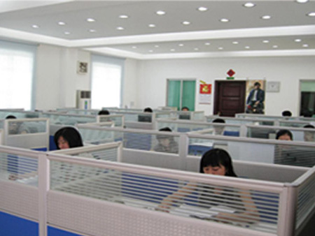 銷(xiāo)售部一角